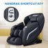 MC 7012 Full Body Massage Chair Zero Gravity - Black